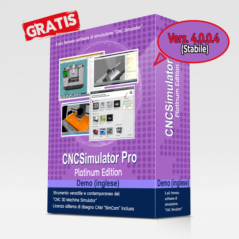 CNC Simulator PRO - Versione 4.0.0.4 Stabile